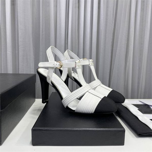 

dress shoes fashion channel women leather high heel letter logo party wedding tourism holiday casual flat shoes 06-018, Black