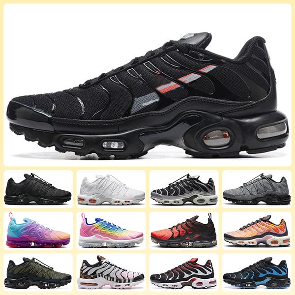

tn plus toggle utility running shoes black metallic silver triple white pink spell fuchsia dream multi swoosh for mens women's trainers