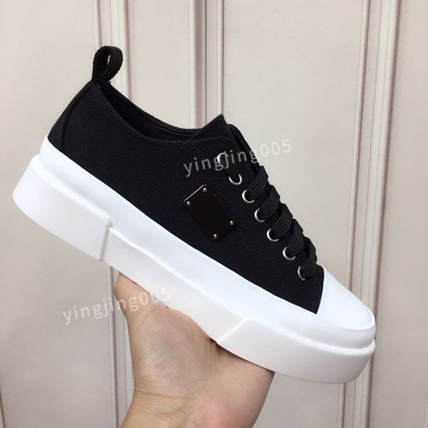 

new quality designer women casual shoes fashion flowers genuine leather trainers sneakers runway platform wedges round toe lace up mens loaf, Black