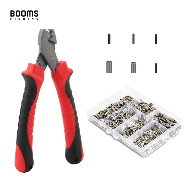 

fishing accessories booms cp2 crimping pliers with 300pcsset for single double 6 size mixed line sleeves tools 230426