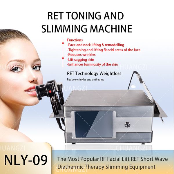 

home beauty instrument indiba monopolar ret radio frequency skin lifting fat removal cellulite reduction massage body rf body shaping machin