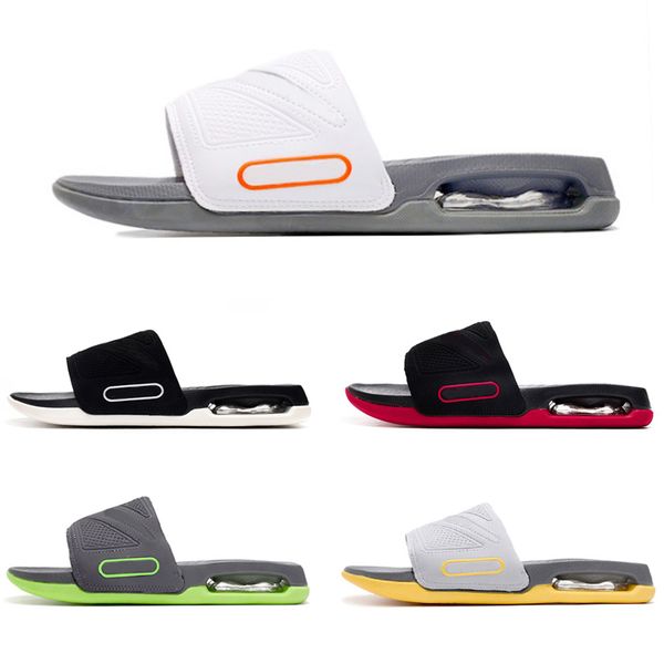 

2023 cirro men women slippers sandals slides slip-on flip flops black metallic silver university red dark grey white volt orange slipper sli