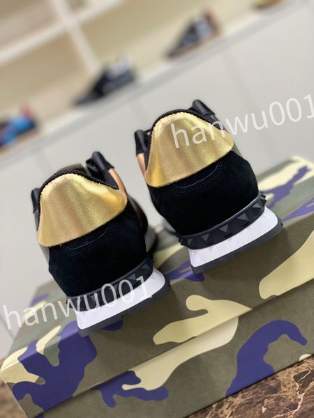 

2023 new luxury platform men casual shoes women travel leather lace-uptrainers sneaker cowhide fashion womans shoe flat lady sneakers, Black