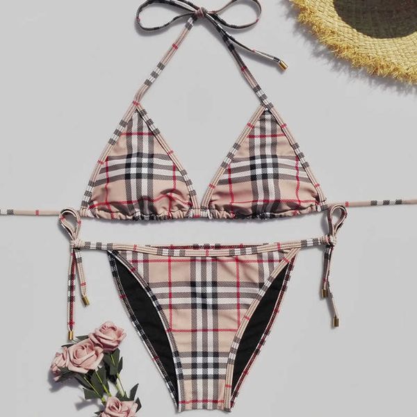 

designer bikini 2023 brand designer bikinis women summer swimwear bathing suits outdoor swimsuits bra underwear two piece sets casual swimmi, Black