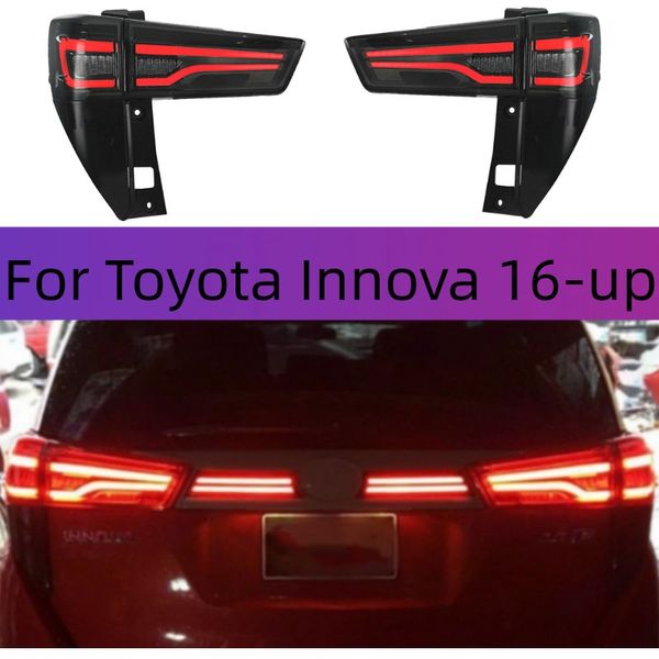 

automobile rear lamp for toyota innova 16-up car led signal tail light assembly led streamer turn signal brake lamp reverse highlights