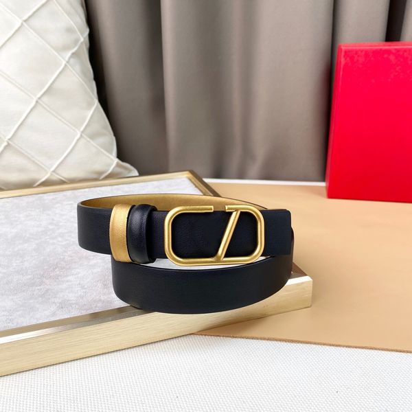 

designer mens belt fashion leather belt for woman 3.0cm gold silver color belt buckle man woman double-sided genuine leather designer belt w, Black;brown