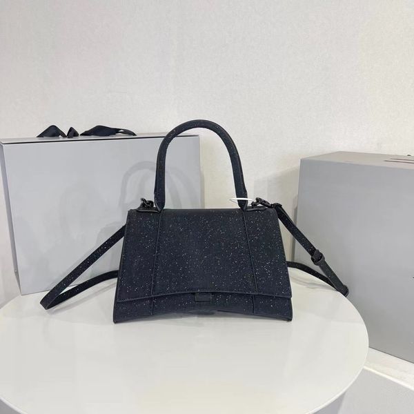 

7a designer bag fashion hourglass women's handbag luxury white leather embroidery multicolor shoulder large capacity crossbody