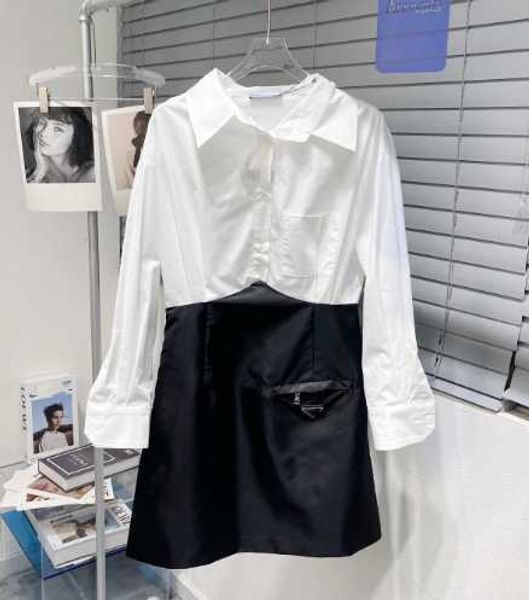 

designer womens coat casual dresses sleeveless shirts flat skirts woman slim outwears summer dress s-l, Black;gray