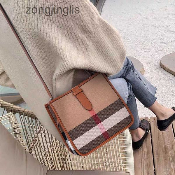 

handbags fashion advanced hands outlet sense bag burbrerys new bags designer of foreign style leather womens trend 2023 new net red canvas l