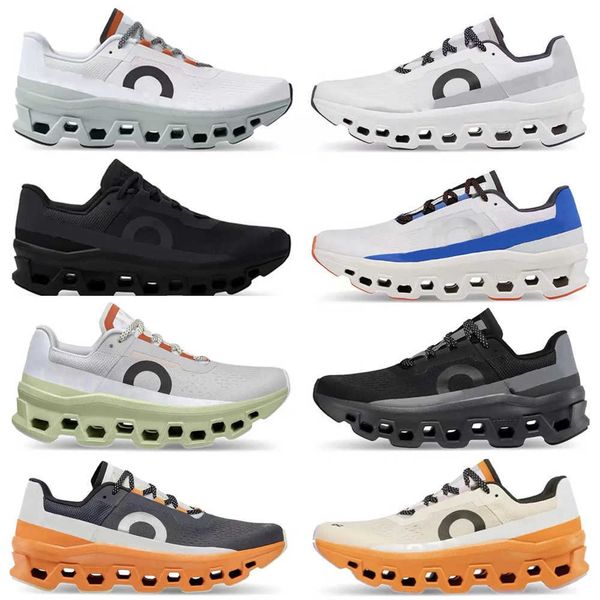 

on cloud x monster running shoes khaki macaron green eclipse black men women training sneakers