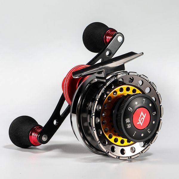 

baitcasting reels all metal fishing antislip left right hand handle front raft wheel winter ice supplies 230426