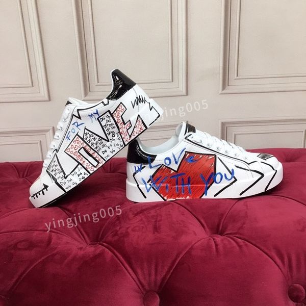 

luxury brand designer men women casual shoes triple white black sneakers leather trainer printed platform trainers shoes