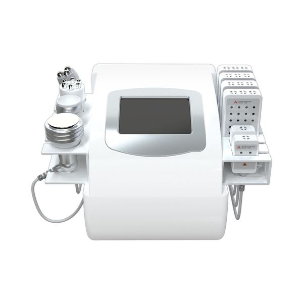 

ultrasonic laser lipolysis cavitation slimming machine with suction vaccum vs rf radio frequency 6 pcs maxlipo low level cold light hongkong
