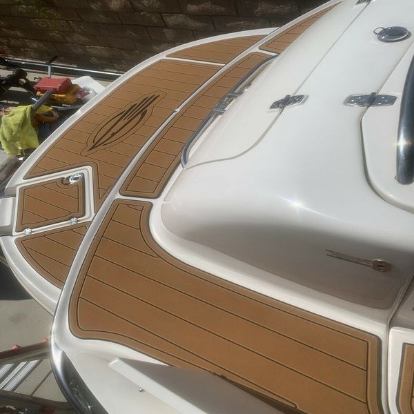 

2007 chaparral 276 ssx swim step platform transom boat eva foam teak floor pad