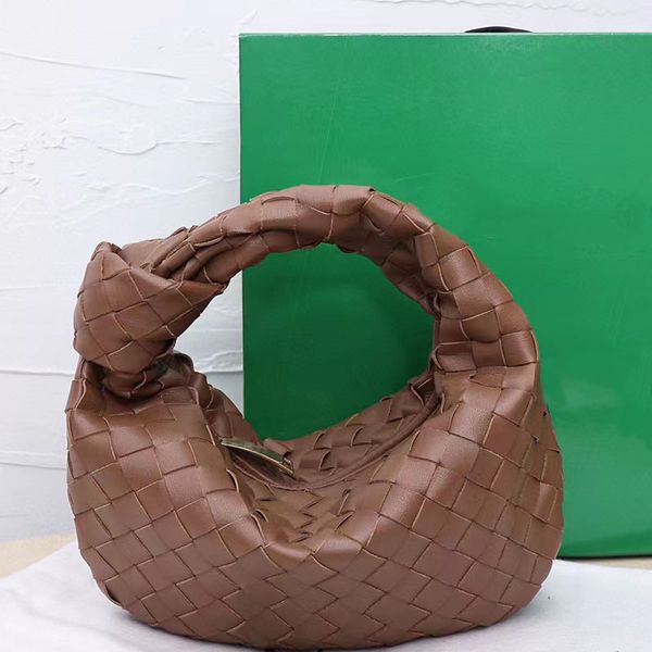 

woven handbag women luxurys designers classic style tote genuine leather messenger bag zipper soft flap none satchel clutch purses chain kni