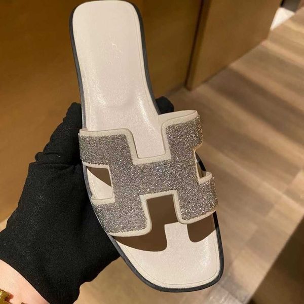 

external womens designer oran sandals wear luxurys slides fairy slippers beach summer flash diamond casual shoes home ghgf
