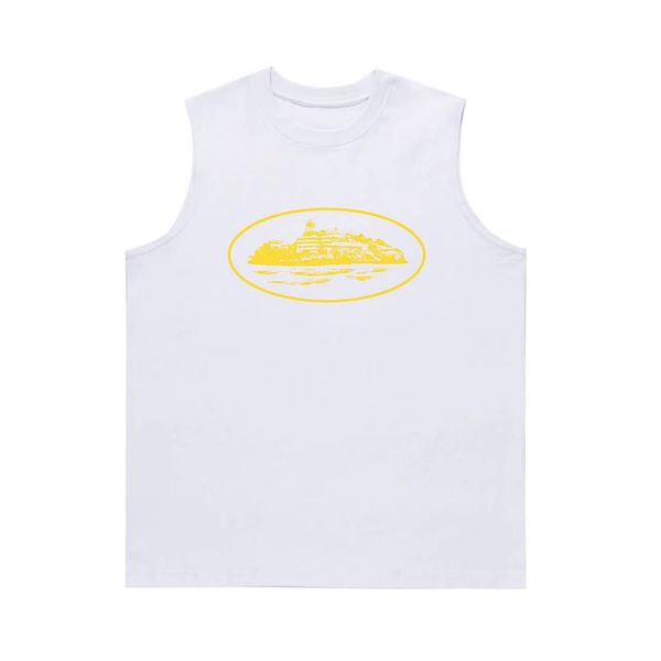 

men's womens tshirts corteizs t shirt cotton loose brand high street print hip hop short sleeves fashion trends clothing summer 0c09, White;black