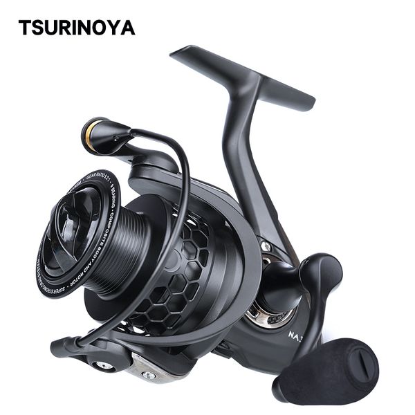 

baitcasting reels tsurinoya na 2000 3000 4000 5000 spinning fishing 12kg max drag power bass pike line spool 230426