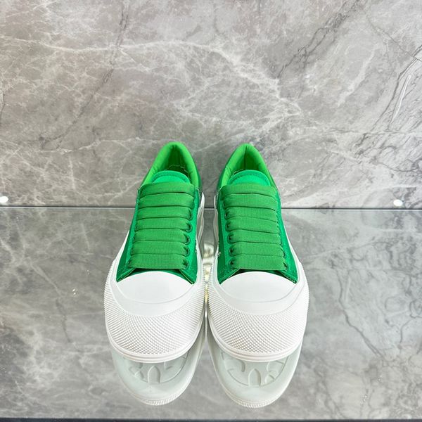 

2023 sneakers fashion men women casual shoes white leather flat shoe quality luxury 0418, Black