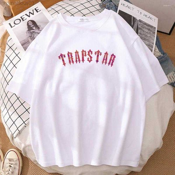 

men's t shirts trapstar x santan dave we re all in this together sticker print man t-shirts street vintage tee clothes breathable, White;black