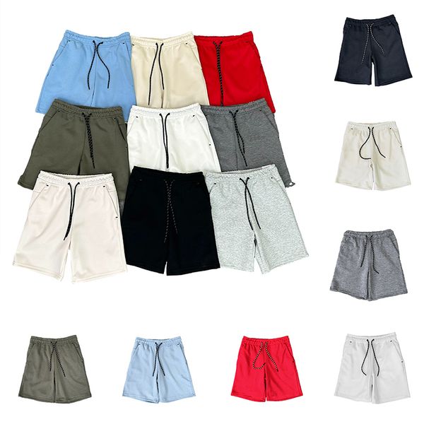 

tech fleeces shorts mens womens designers short summer letter printing strip webbing casual hoodies tracksuits cottons techfleeces, White;black