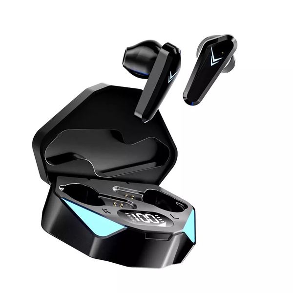 

mini tws stereo headphones noise cancelling led headsets