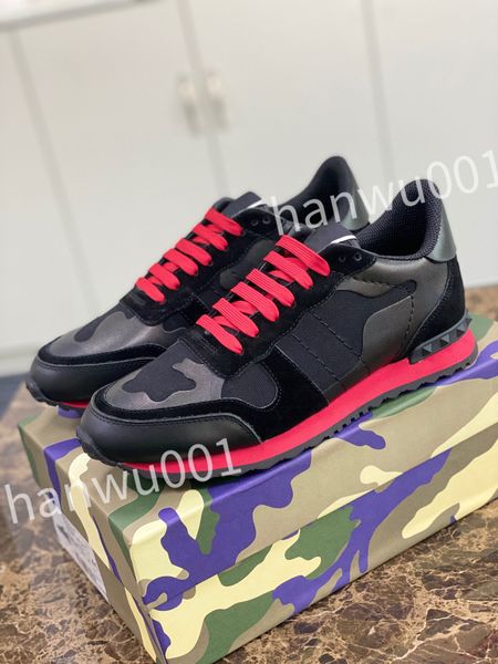 

luxury platform mens casual shoes women travel leather lace-uptrainers sneaker cowhide fashion woman shoe flat lady sneakers, Black