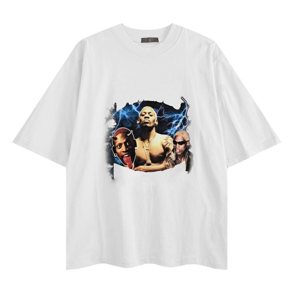 

summer outdoor t shirt mens womens clothing crew neck tees cotton hip hop short sleeve luxury brand youngth shirt casual black white letter, White;black