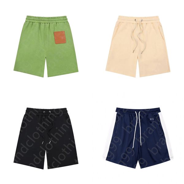 

tracksuits male mens design shorts womens  letter casual short fitness sports man beach pants summer fashion streetwears, White;black