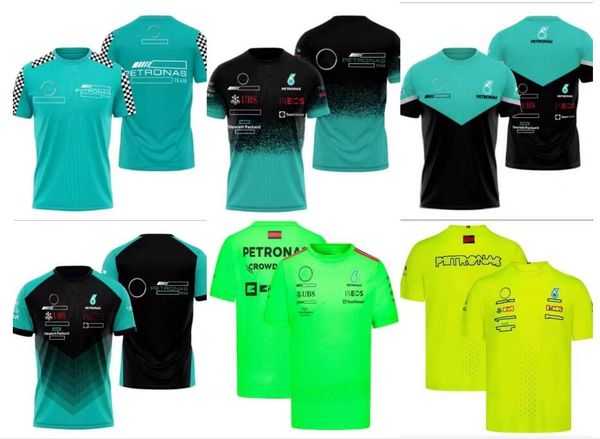 

new summer f1 racing short-sleeved t-shirts of the same style customization