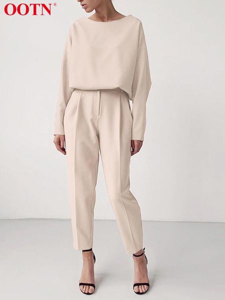 

capris ootn office lady high waist khaki pants women 2022 summer fashion casual trousers zipper pocket solid female brown pencil pants, Black;white