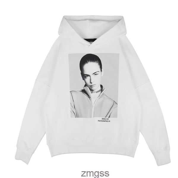 

black hoodie sweatshirts designer mens pullover fashion women sweatshirt hooded quality angel sweater fluff print plus size autumn couple cl