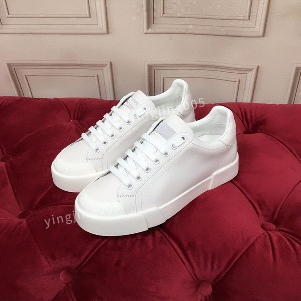 

2023new quality men casual shoes fashion genuine leather trainers sneakers runway platform wedges round lace up mens loafers, Black