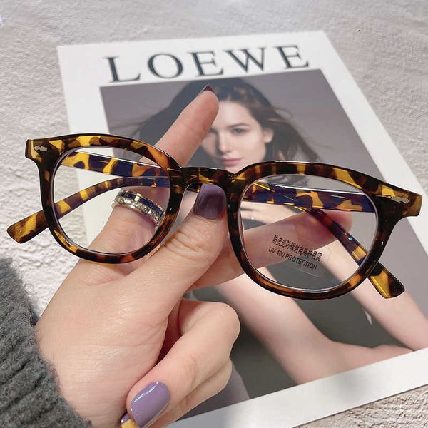 

fashion gentle monster cool sunglasses gm designer new black frame anti blue light glasses for women small face flat mirror male students li, White;black