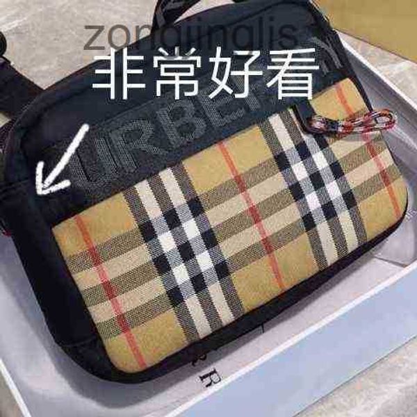 

and burbreryes fashion bags hands designer new outlet bag bag new men's wo general single shoulder messenger canvas camera leisure fash