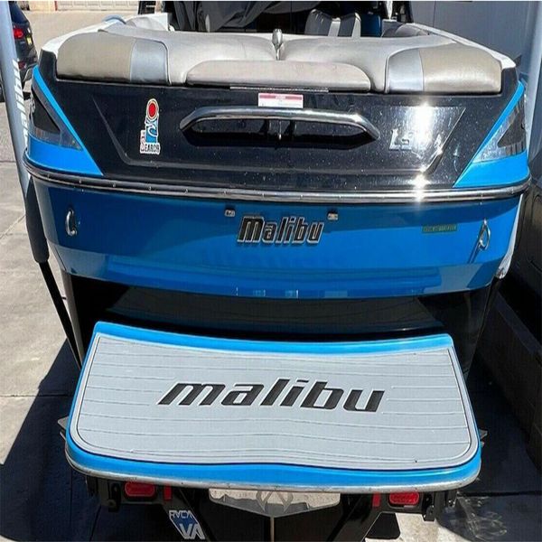 

2006-2009 malibu 23 lsv swim platform step pad boat eva foam teak deck floor mat