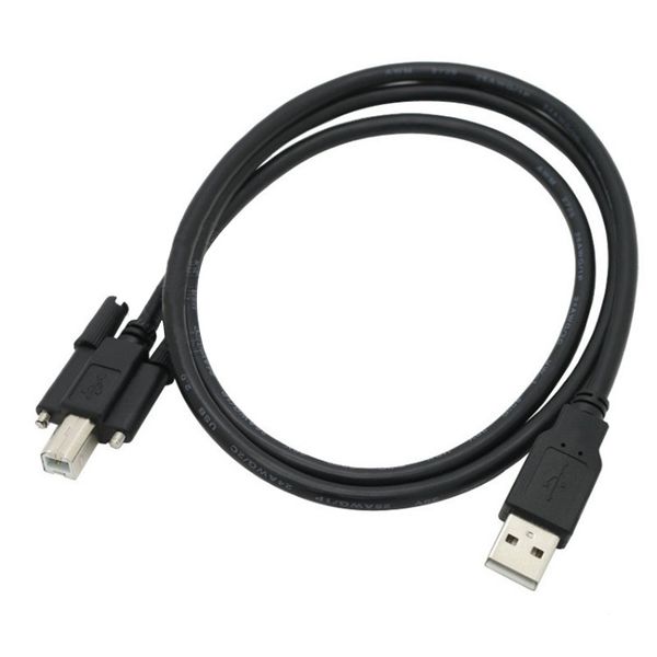 

usb-printer-cable 2.0 with screws for fixing the a-male to b-male printing data cable 1.5/3/5m