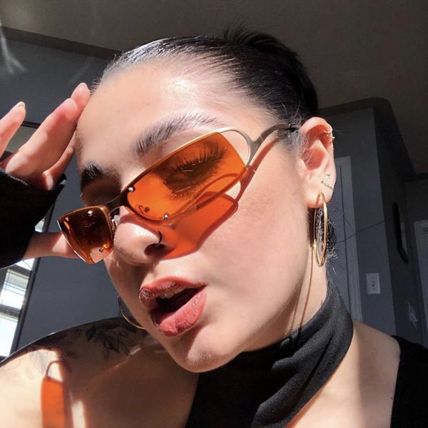 

designer sunglasses metal hollowed out oval sunglasses y2k steampunk retro sunglasses street sconcave styling girl sunglasses, White;black