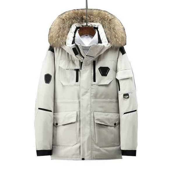 

2023 mens jacket hooded autumn winter down parkas with zipper windbreaker outdoors sports designer outwear male women puffer jacket, Black