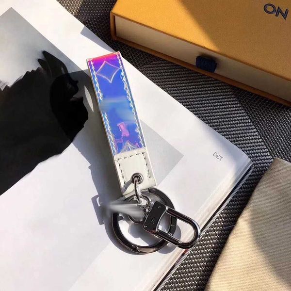 

high-end designers keychain old flower pendant couple letter keychains bag exquisite pendant luxurys key chain fashion, Silver