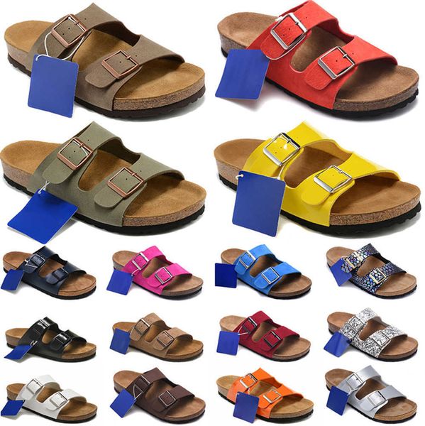 

sandals birks arizona slides men women slippers birko-flor nubuck leather suede clogs mocha black white grey brown navy beach shoes outdoor