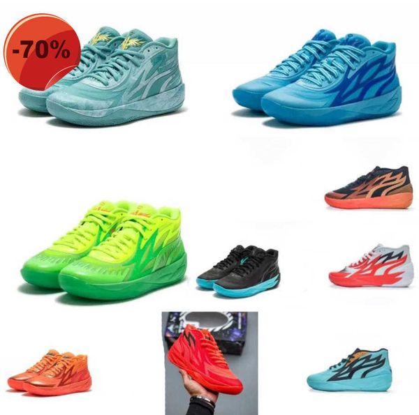 

lamelo mens ball mb. 02 basketball shoes roty slime jade phenom rick green and blue morty red black gold elektro aqua sneakers tennis