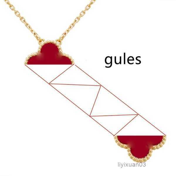 

original brand ladies jewelry luxury design four-leaf clover necklace agate cross 18k gold to send girlfriend girlfriends gifts. 2 mtmt mtmt, Silver