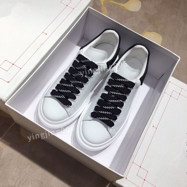 

2023new women quality designer sneaker casual shoes leather sneakers embroidered stripes white shoes flat platform walking sports trainers, Black