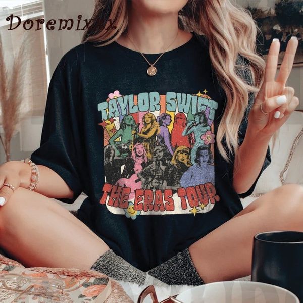 

women's t-shirt retro y2k t shirts summer women's t-shirts chic harajuku pattern cotton fashion short sleeve tees 230427, White
