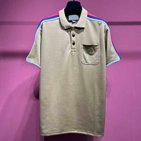 

23ss designer men's t-shirt women's luxury tees polos summer round neck short sleeve colorful diamond diamond pure cotton letter p, White;black