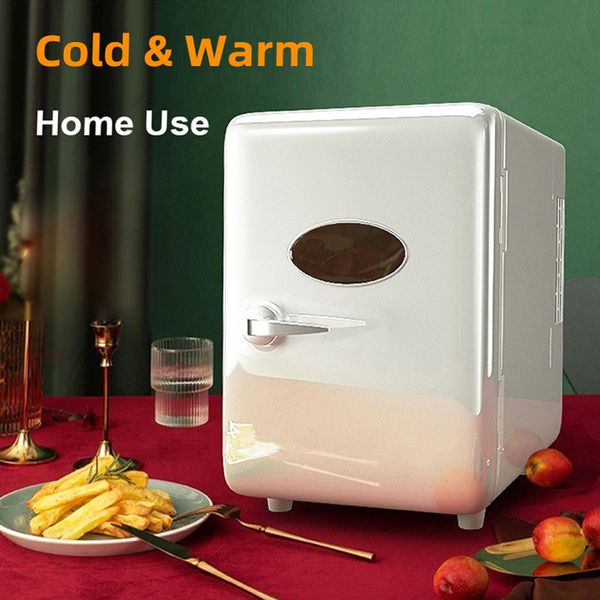 

4l mini multifunction refrigerator cosmetics mask beverage dormitory refrigerators cooler warmer beauty fridge for car home