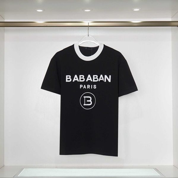 

2023 new men's t-shirts designer fashion summer short sleeve black and white men's t-shirt clothing asian size m-3xl, White;black