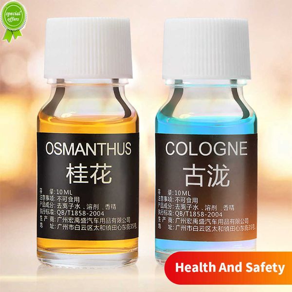 

new 10ml car perfume refill air freshener natural plant essential oil car outlet perfume fragrance humidifier essential freshener