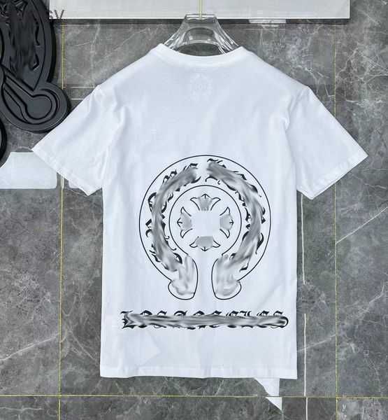 

men's luxury brand shirts t fashion summer designers tees correct horseshoe sanskrit cross polos boy graffiti t-shirts men women short, White;black